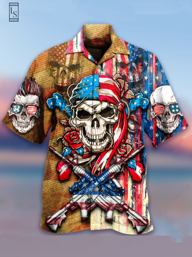 American Pirate Hawaiian Shirt