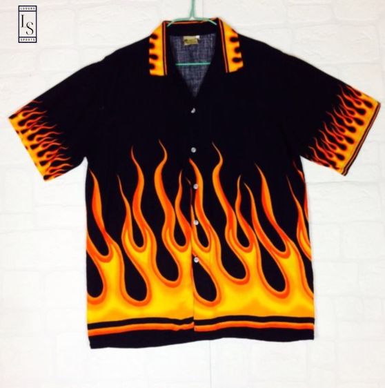 Flame Fashion Hawaiian Shirt 