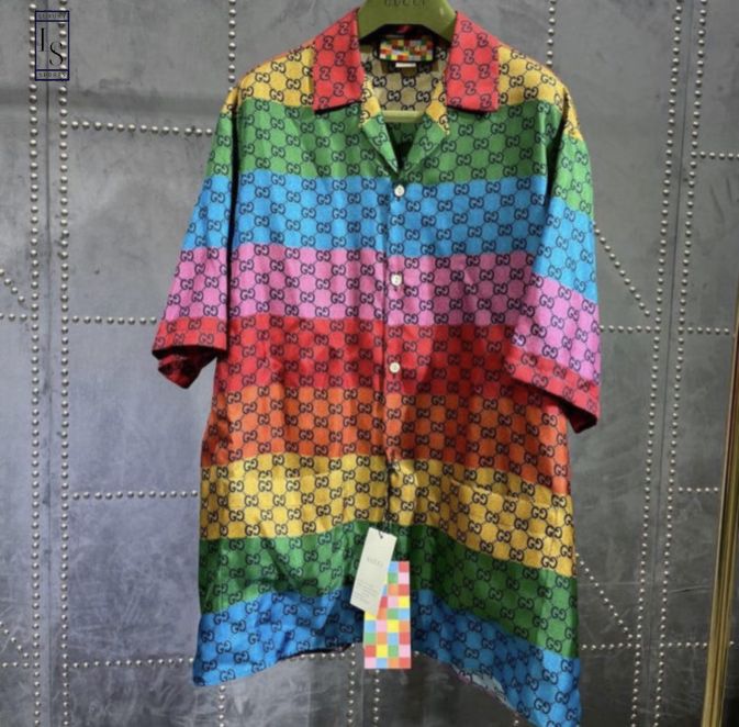 Gucci Multicolor Hawaiian Shirt