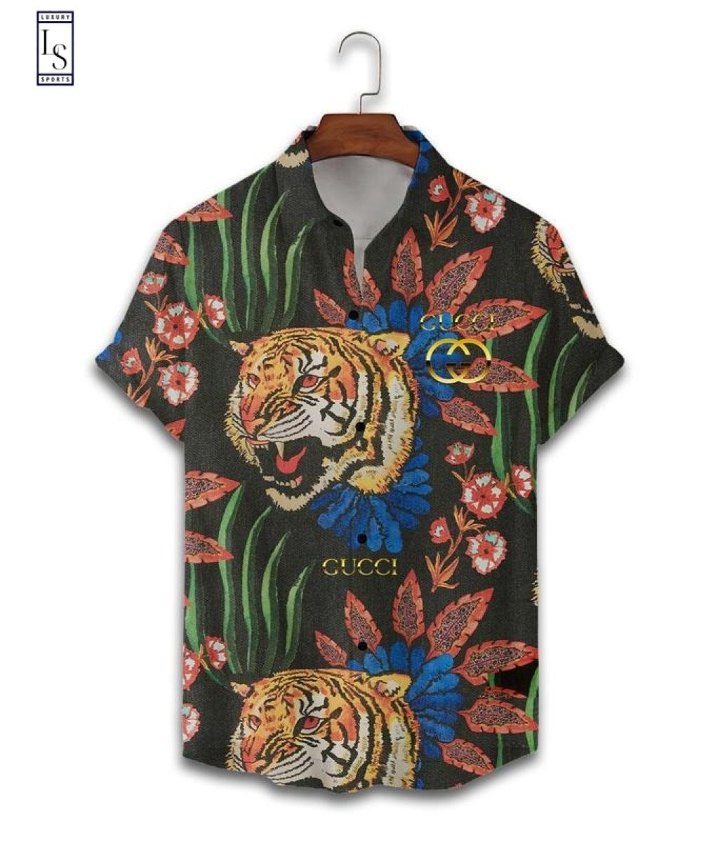 Gucci Tiger Hawaiian Shirt