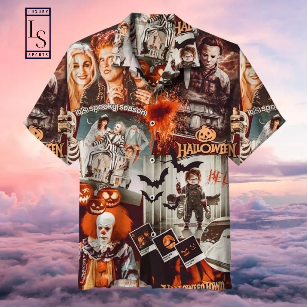 Horror Film Collection Hawaiian Shirt