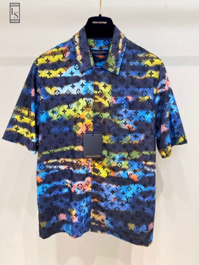 Louis Vuitton Zipped Monogram Hawaiian Shirt