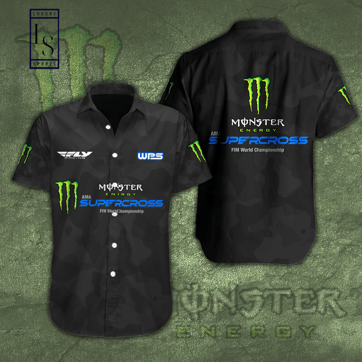 Monster Energy AM Supercross Championship Hawaiian Shirt