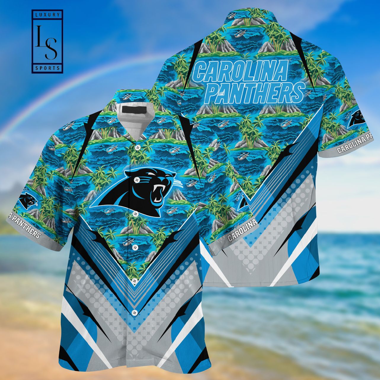 NFL Carolina Panthers Hawaiian Shirt