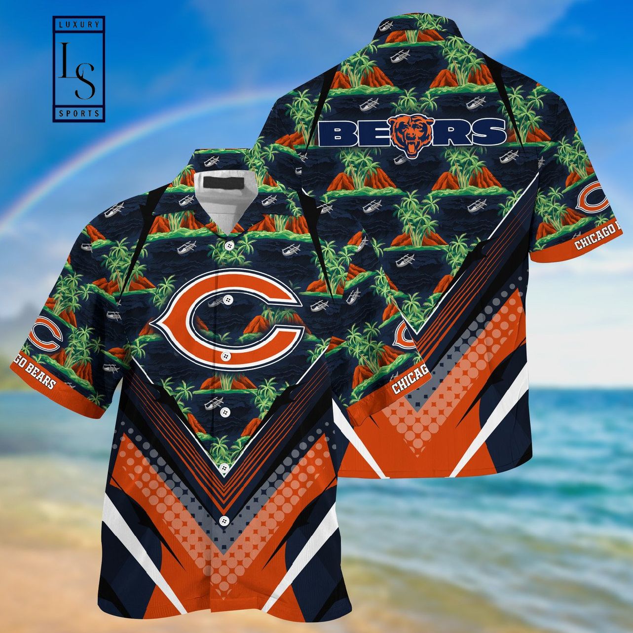 NFL Chicago Bears Hawaiian Shirt