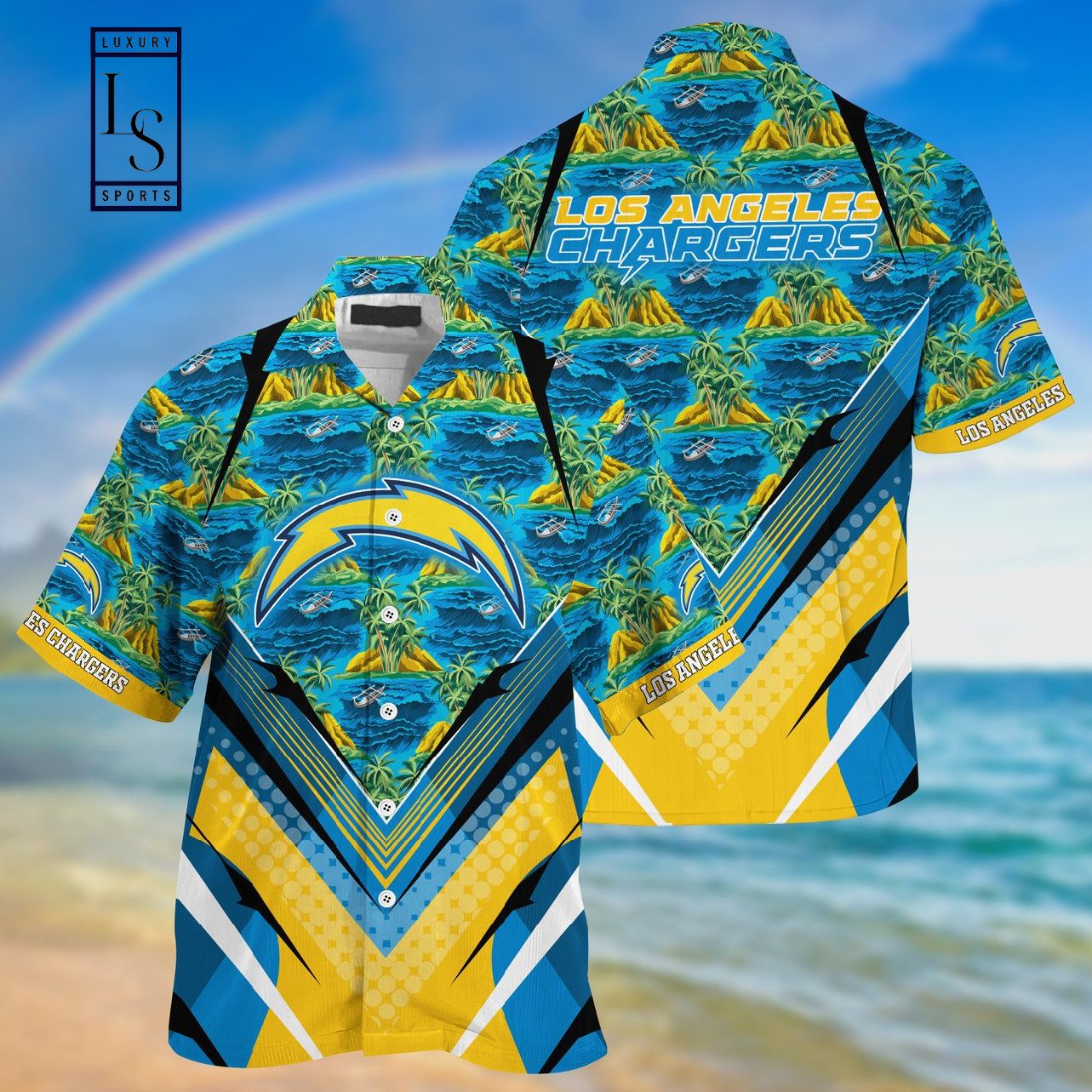NFL Los Angeles Chargers Hawaiian Shirt