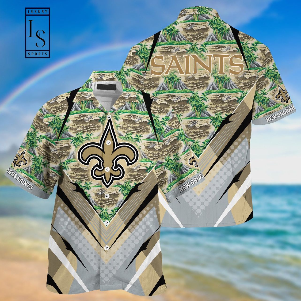 NFL New Orleans Saints Hawaiian Shirt