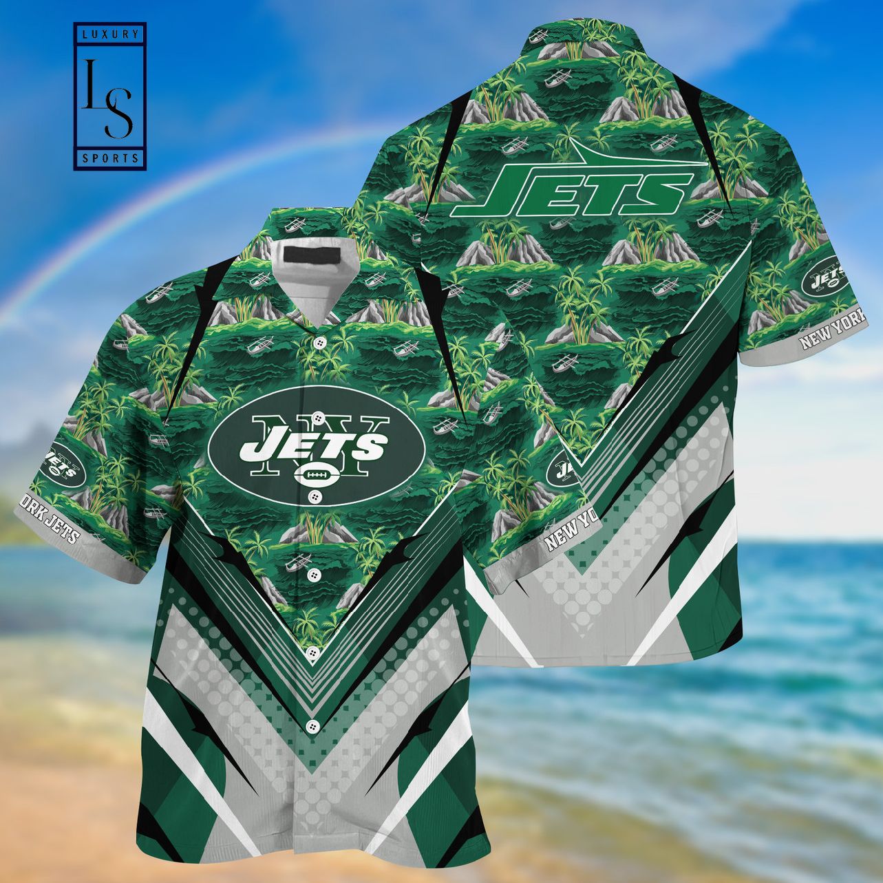 NFL New York Jets Hawaiian Shirt