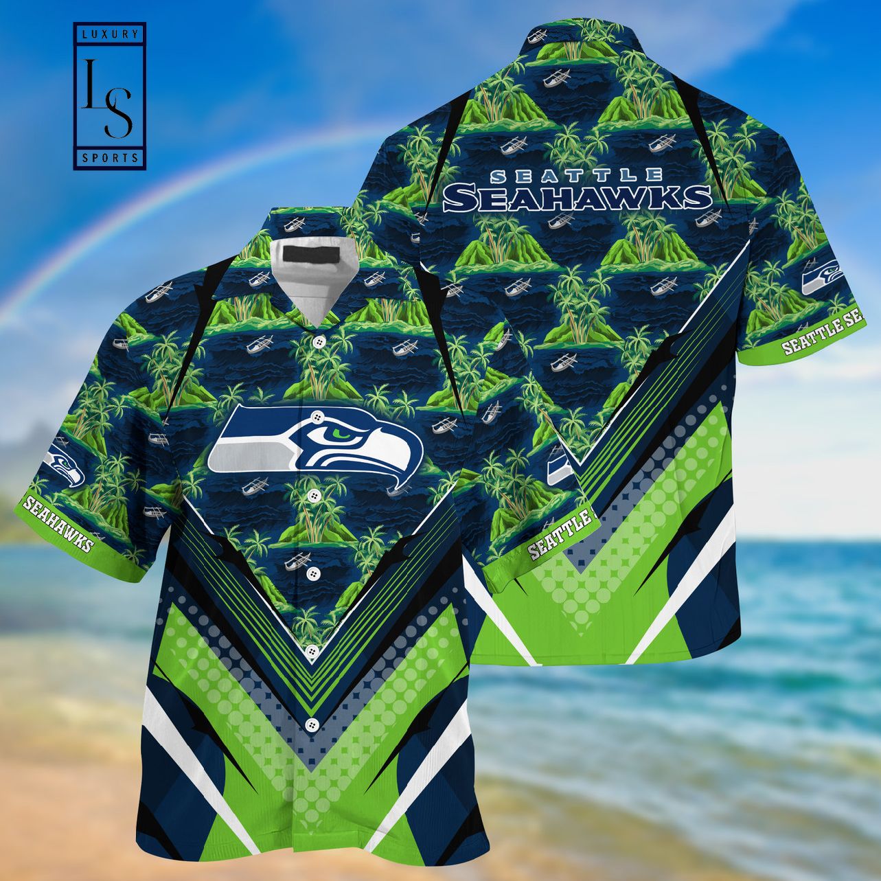 NFL Seattle Seahawks Hawaiian Shirt