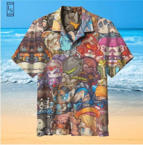 Overwatch Character Hawaiian Shirt