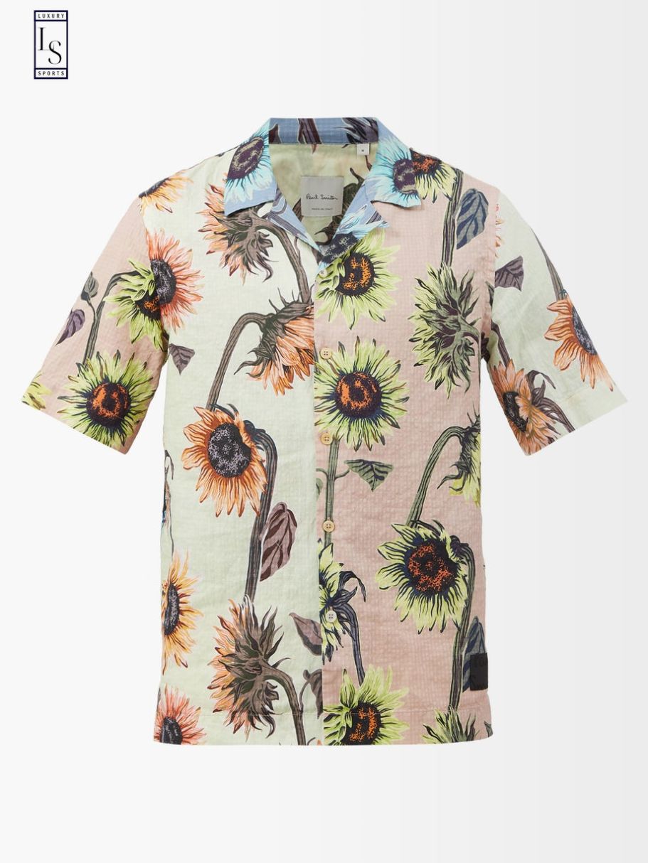 Paul Smith Sunflower-print Hawaiian Shirt
