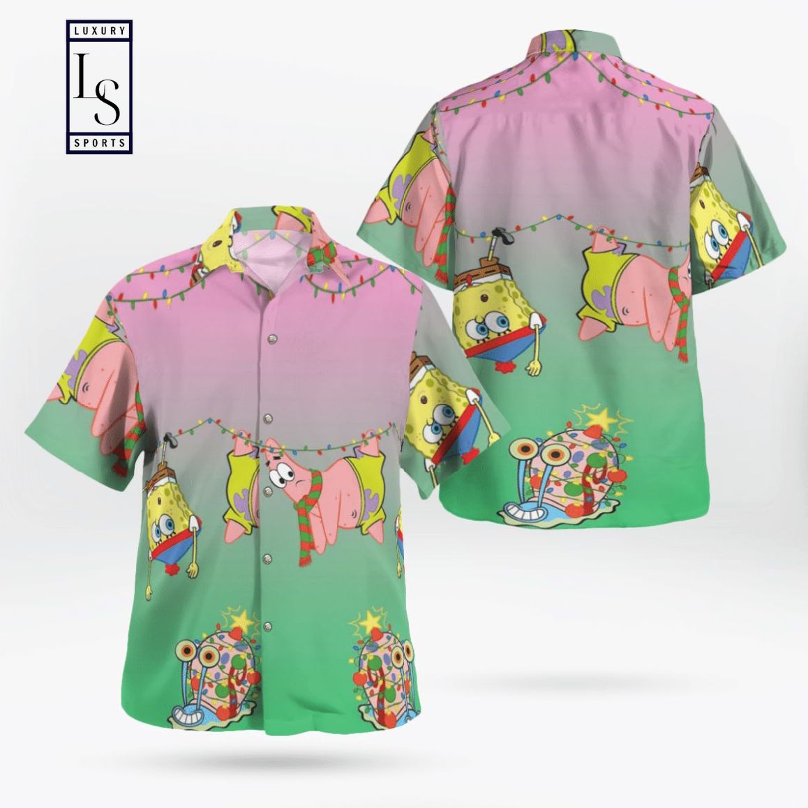 Spongebob Patrick Star Hawaiian Shirt