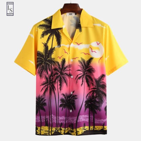 Summer Floral Hawaiian Shirt