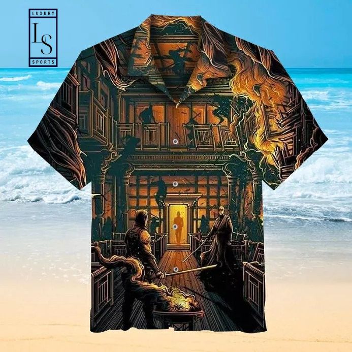 Hilarious house of Frightensten hawaiian shirt