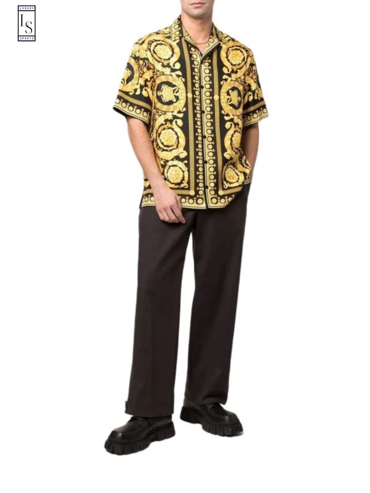 Versace Man Barocco Hawaiian Shirt