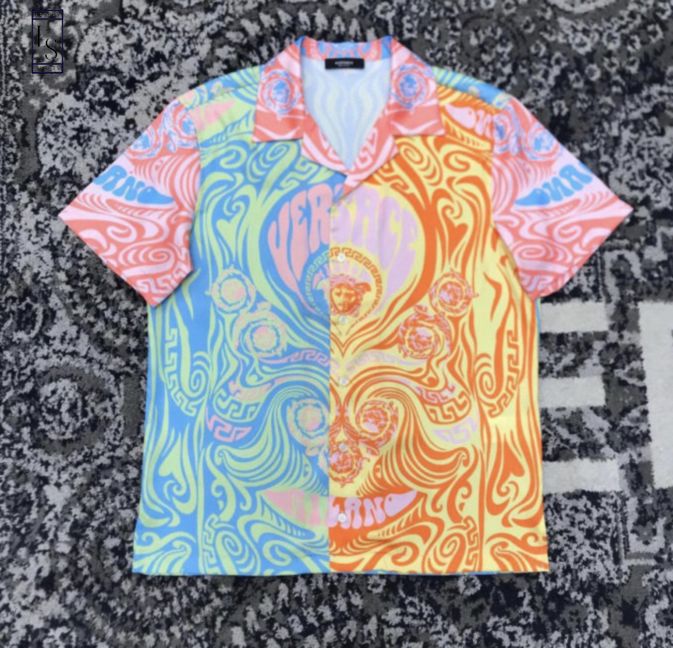 Versace Medusa Milan Hawaiian Shirt