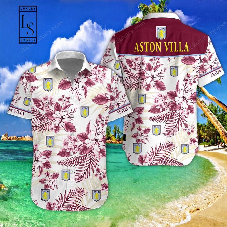 Aston Villa Hawaiian Shirt