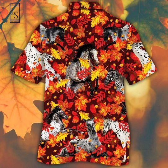 Appaloosa Horse Autumn Hawaiian Shirt