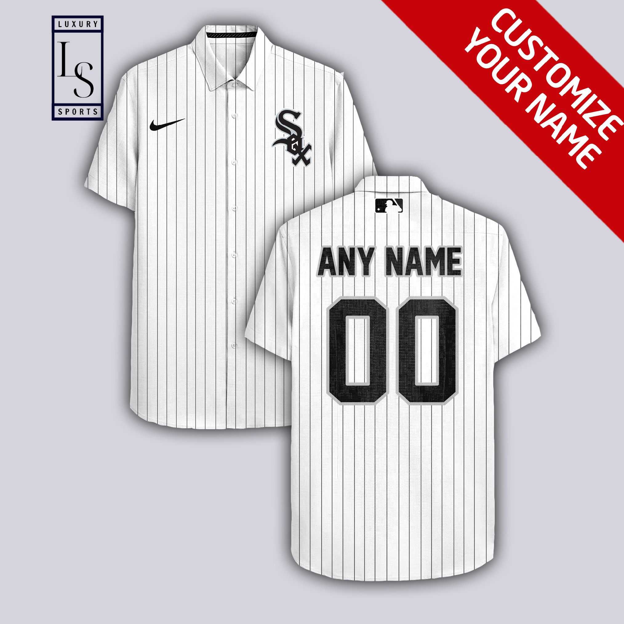 Chicago White Sox Custom Name 2 Hawaiian Shirt
