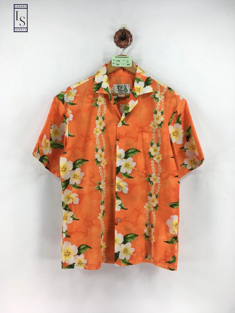 Vintage Hawaiian Polyester Hawaiian Shirt