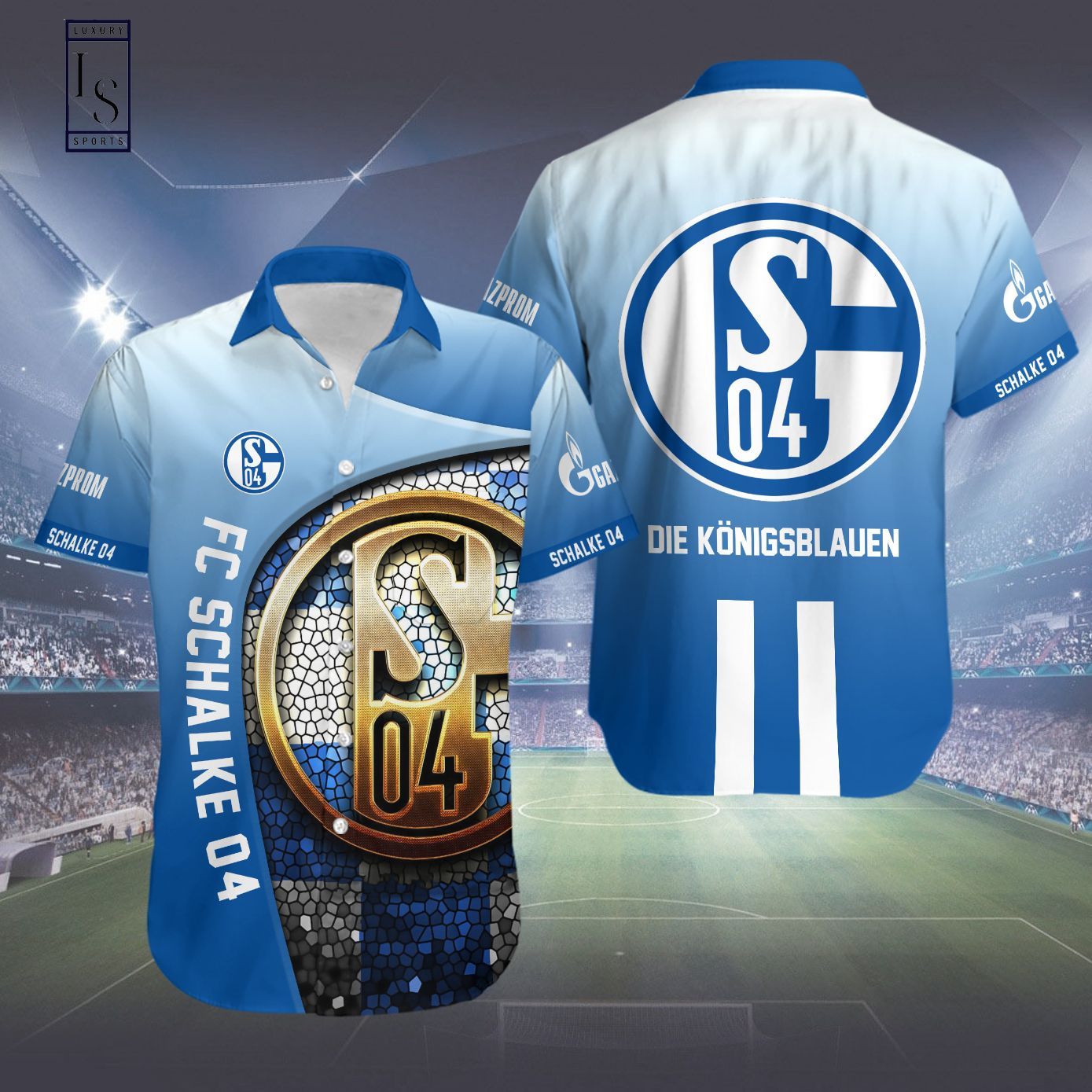 FC Schalke D Hawaiian Shirt