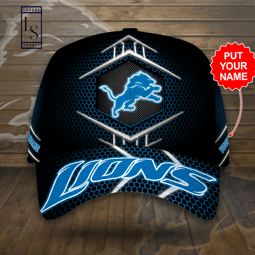 Detroit Lions Football Team Customized Baseball Cap