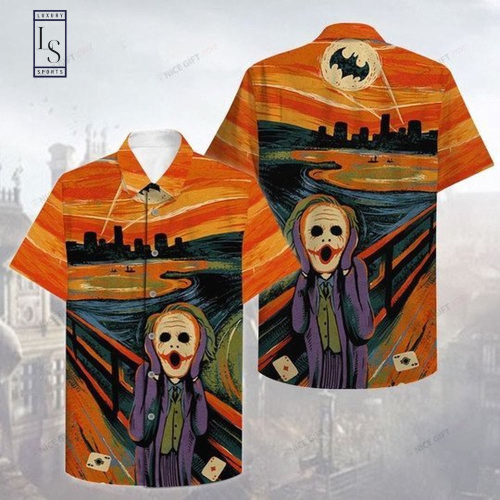 Joker Screaming Hawaiian Shirt