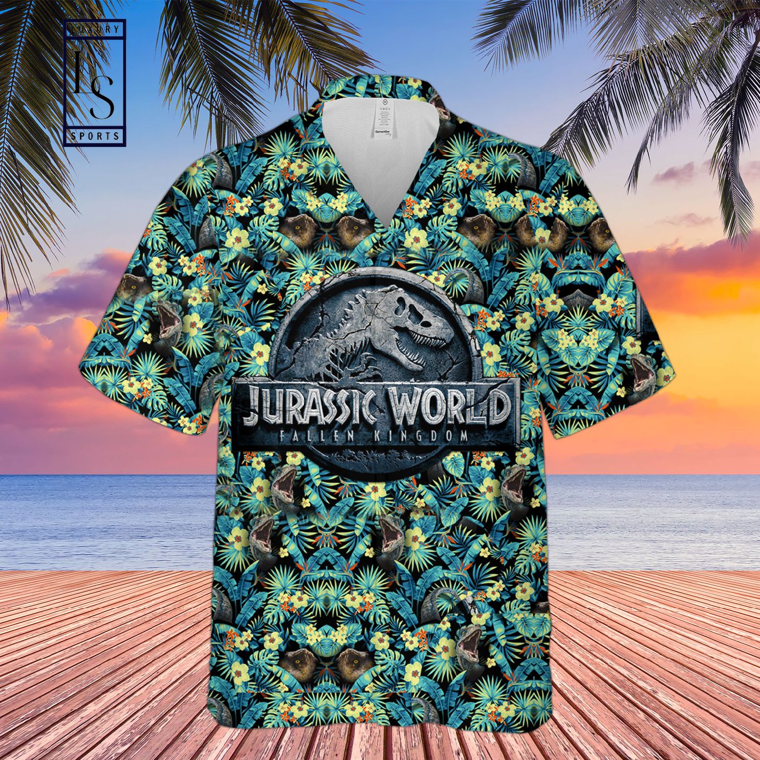 Jurassic World Fallen Kingdom Hawaiian Shirt