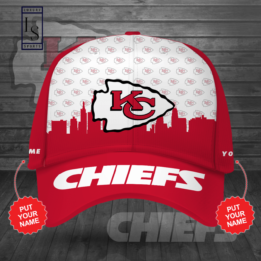 Kansas City Chiefs Football Team Customized Baseball Cap
