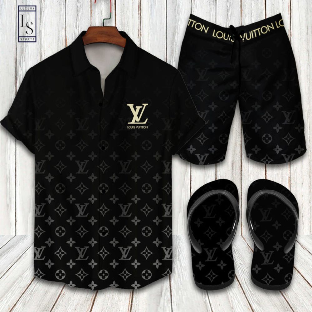NEW Louis Vuitton Paris Astronaut Black Hawaiian Shirt, Shorts • Kybershop