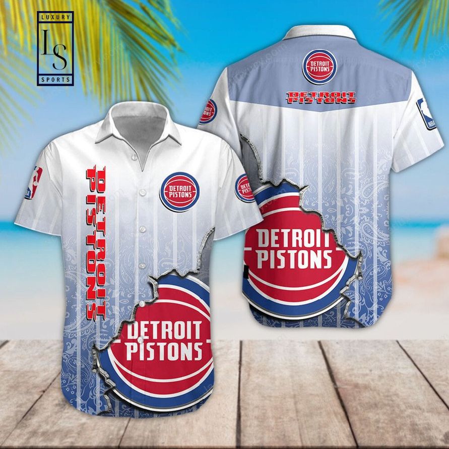 NBA Detroit Pistons Hawaiian Shirt