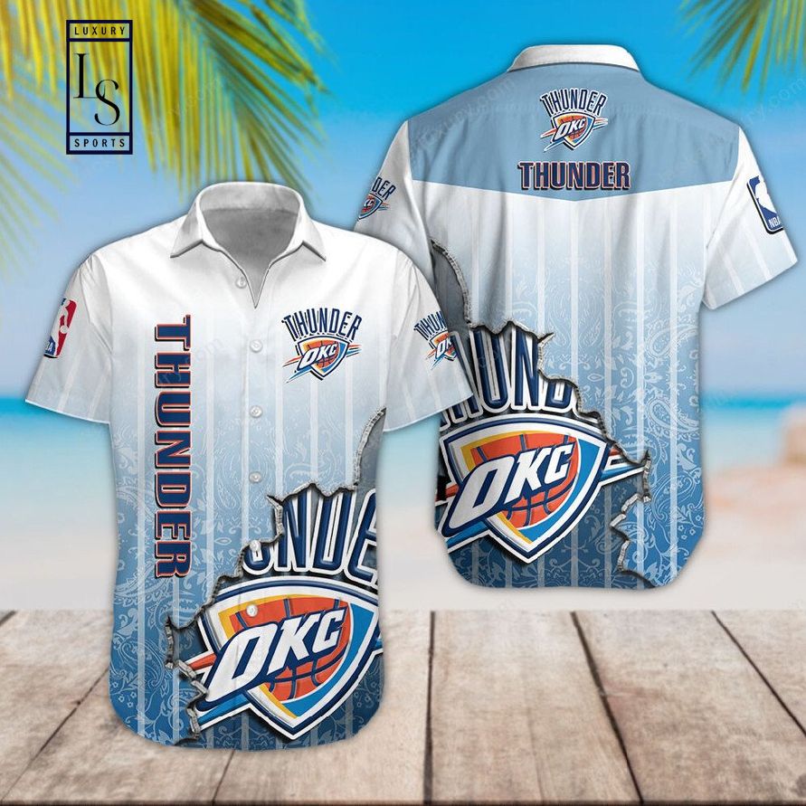 NBA Oklahoma City Thunder Hawaiian Shirt