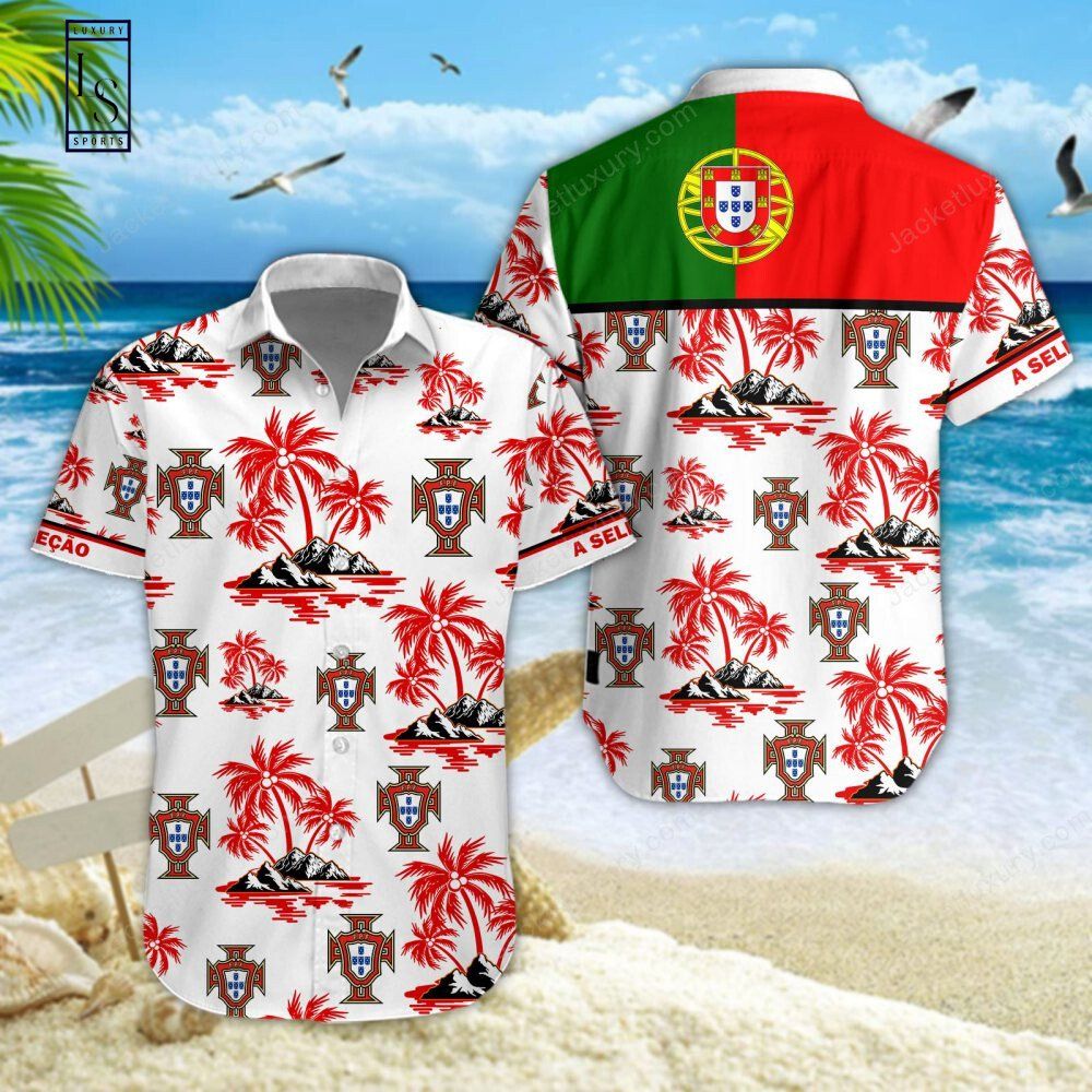 Portugal National Football Team Hawaiian Shirt