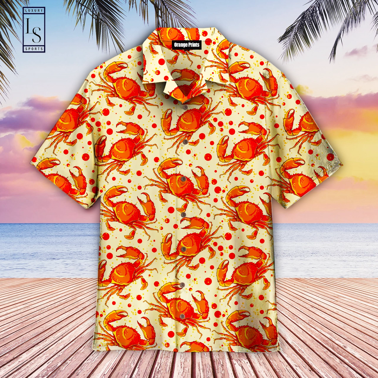 Red Crab Make Me So Hot Hawaiian Shirt