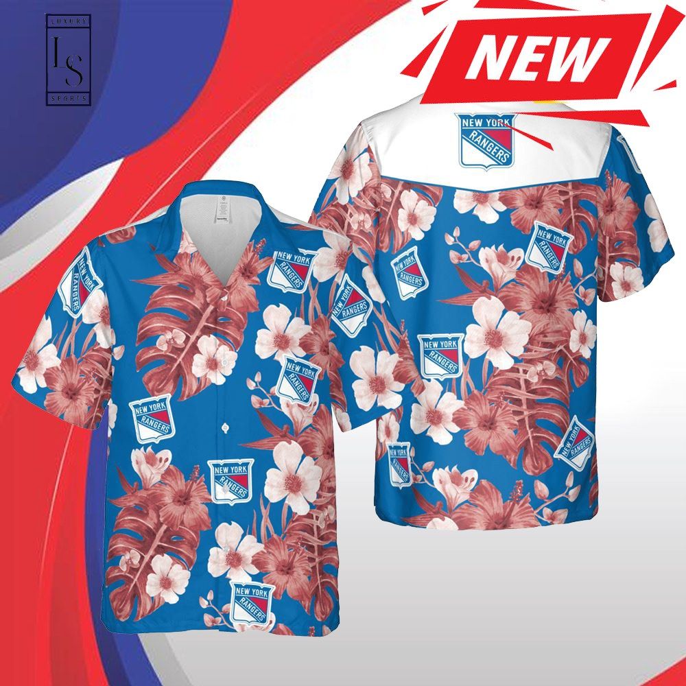 New York Rangers Nhl Hawaiian Shirt