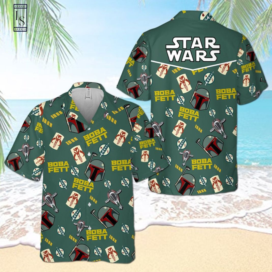 Star Wars Boba Fett Hawaiian Shirt