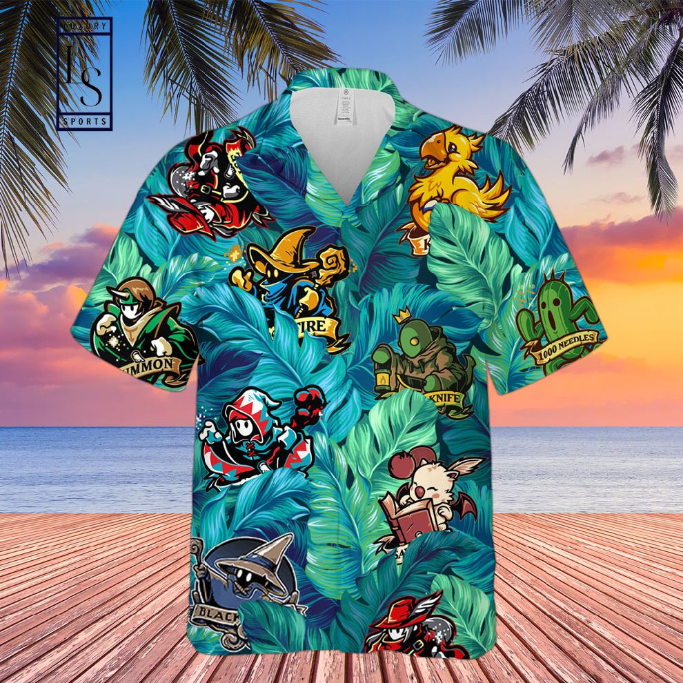 Final Fantasy Archives Hawaiian Shirt