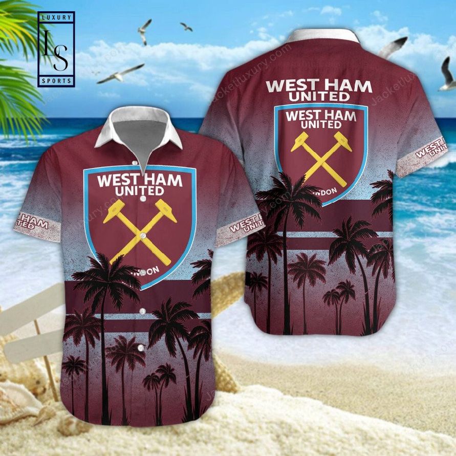 West Ham United F.C Hawaiian Shirt