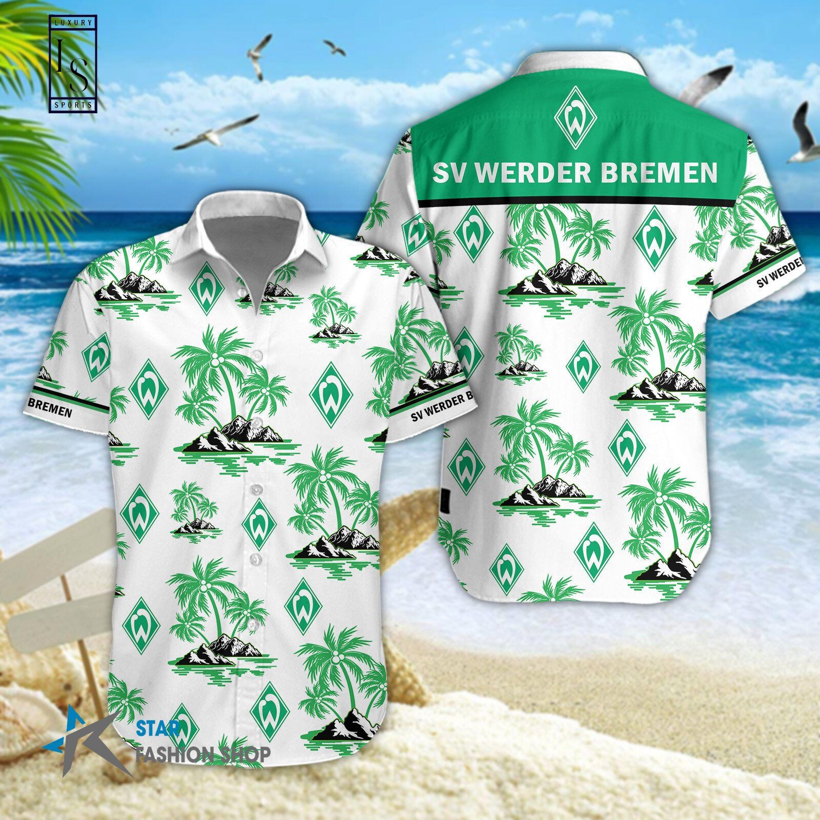 Werder Bremen Hawaiian Shirt