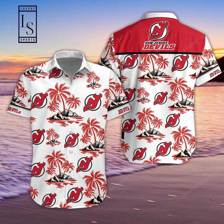 New Jersey Devils Hawaiian Shirt And Shorts