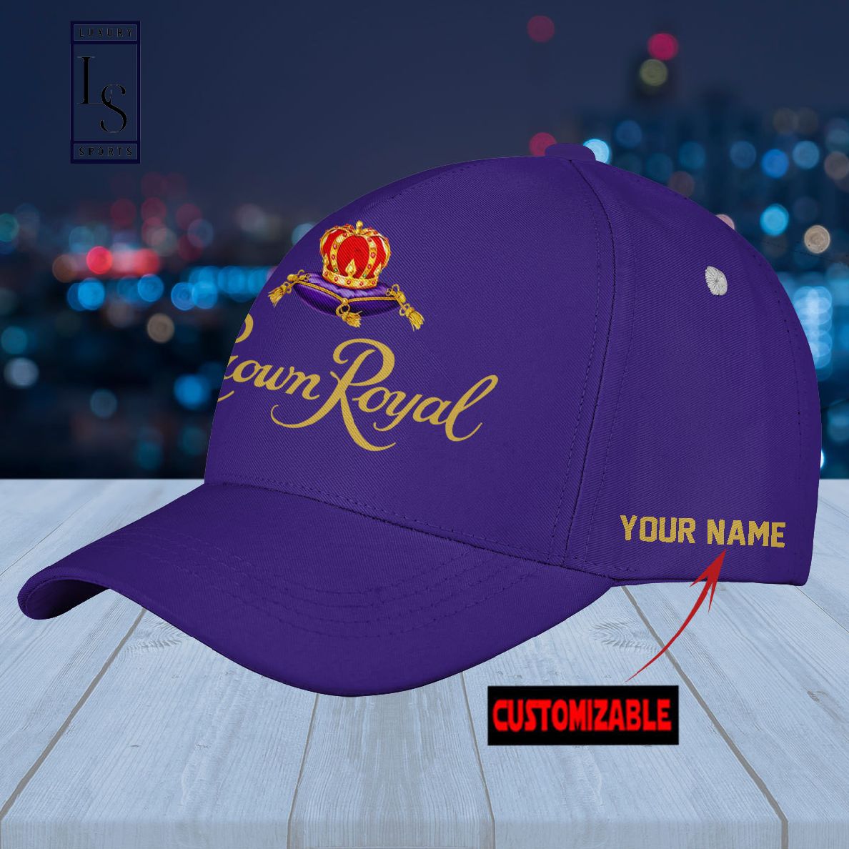 Crown Royal Customized Baseball Cap