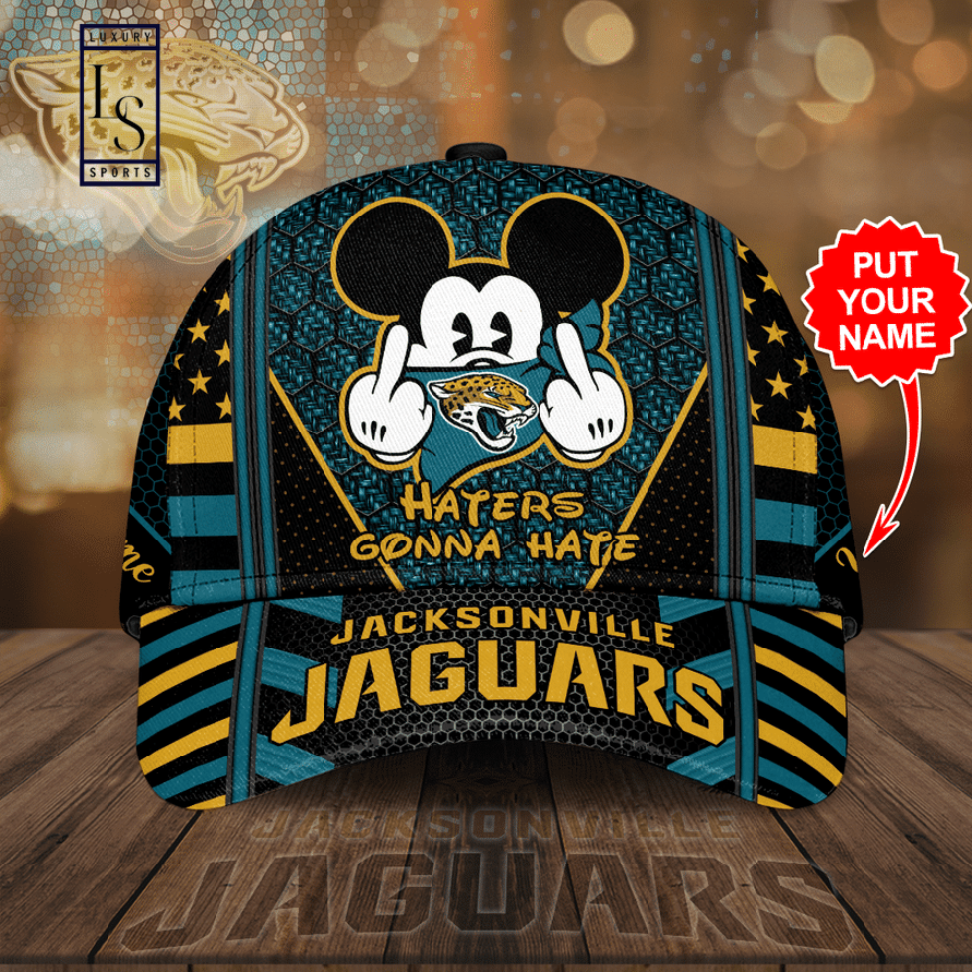 Jacksonville Jaguars Football Team Haters Gonna Hate Mickey Customized Baseball Cap