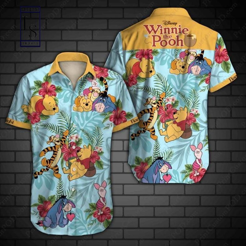 Winnie The Pooh Casual Hawaiian Shirt