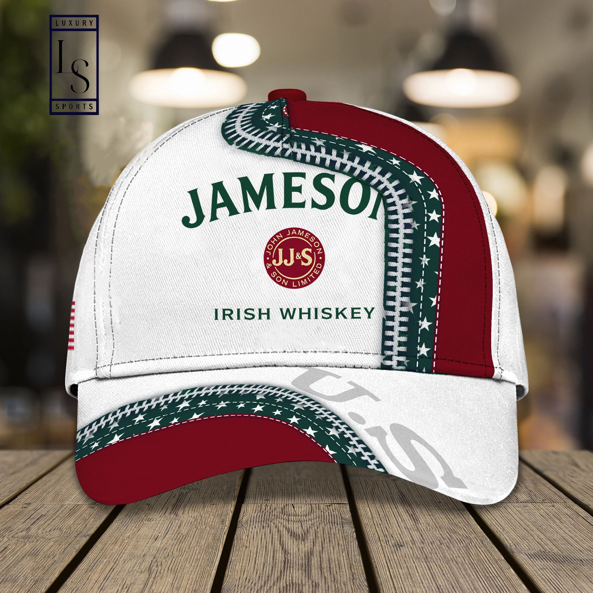Jameson Irish Whiskey US Flag Baseball Cap
