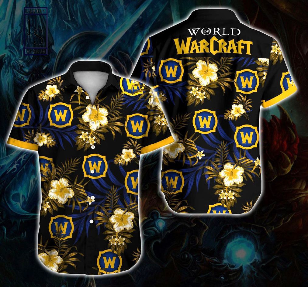 Word Of Warcraft 3D Hawaiian Shirt