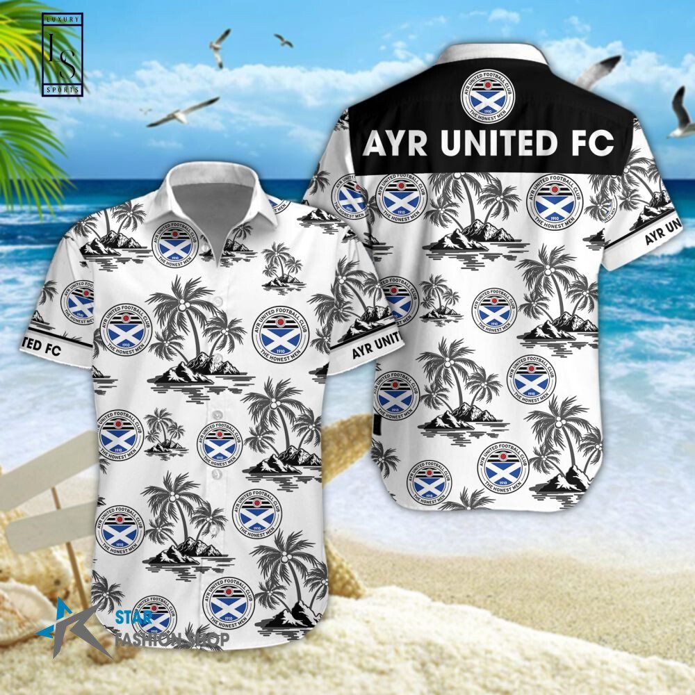 Ayr United FC D Hawaiian Shirt