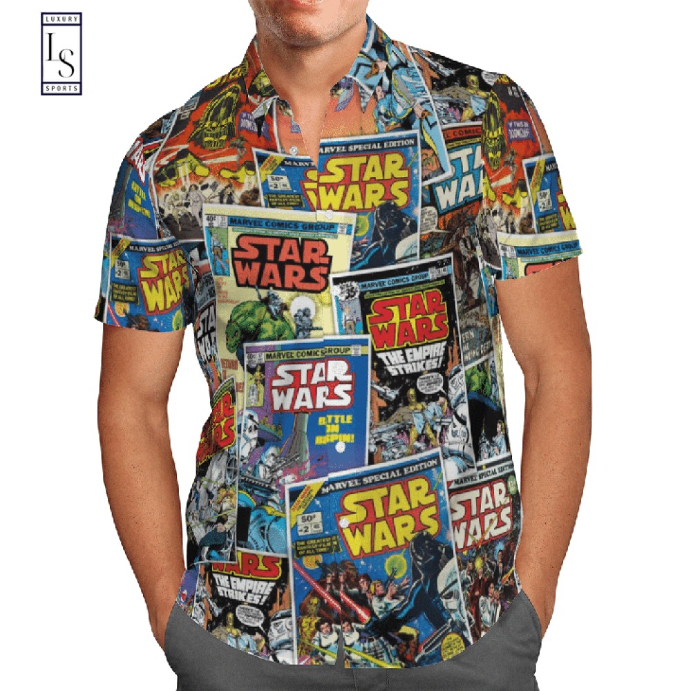 Magazine Star Wars Hawaiian Shirt1