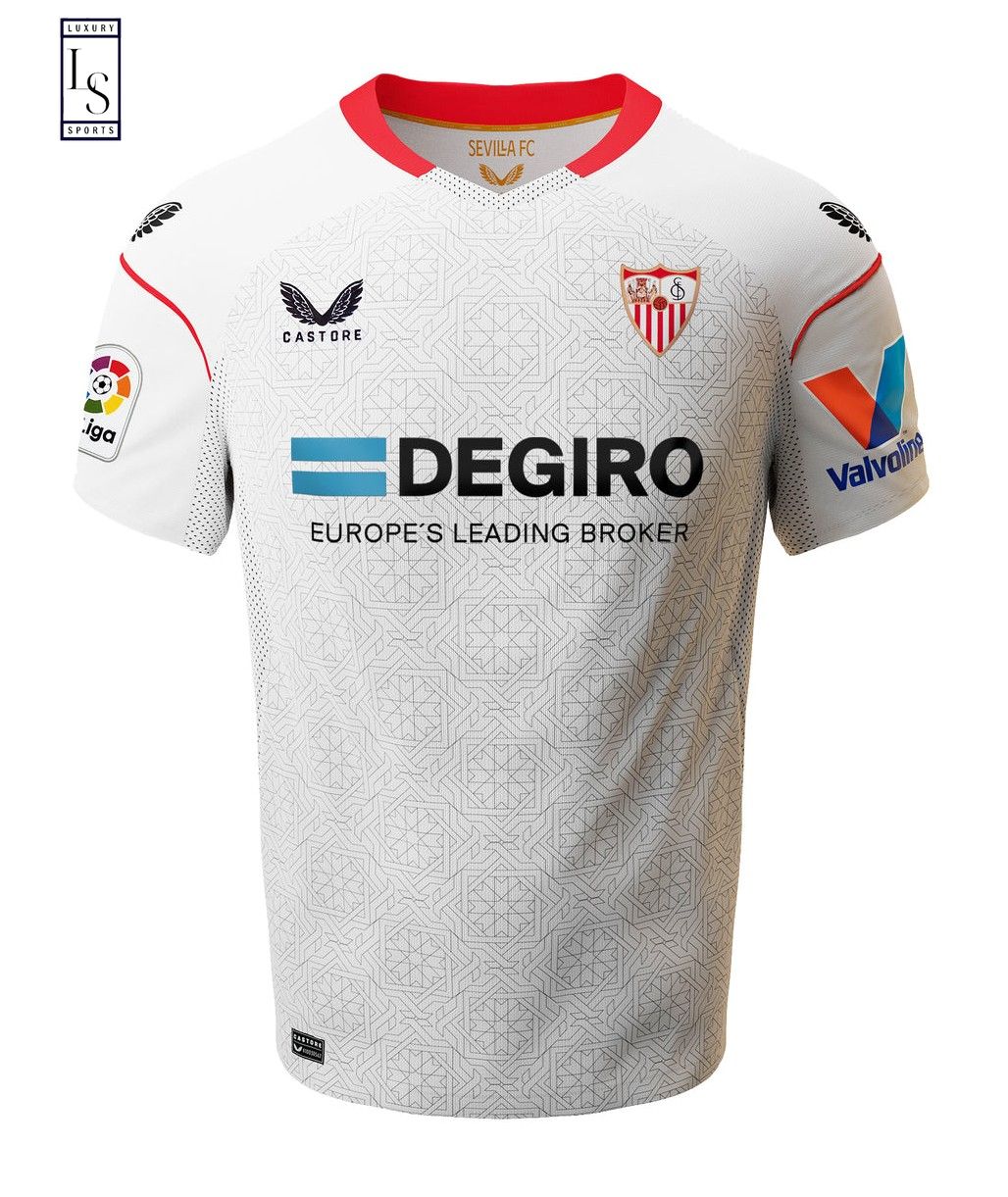 Sevilla FC Home Jersey Soccer Shirt and Short
