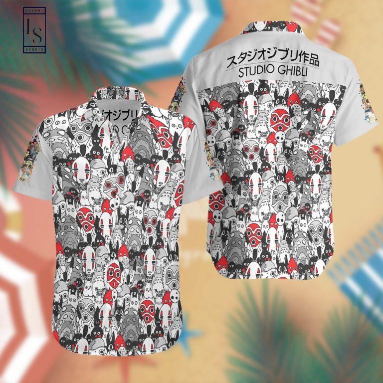 Studio Ghibli Summer Hawaiian Shirt