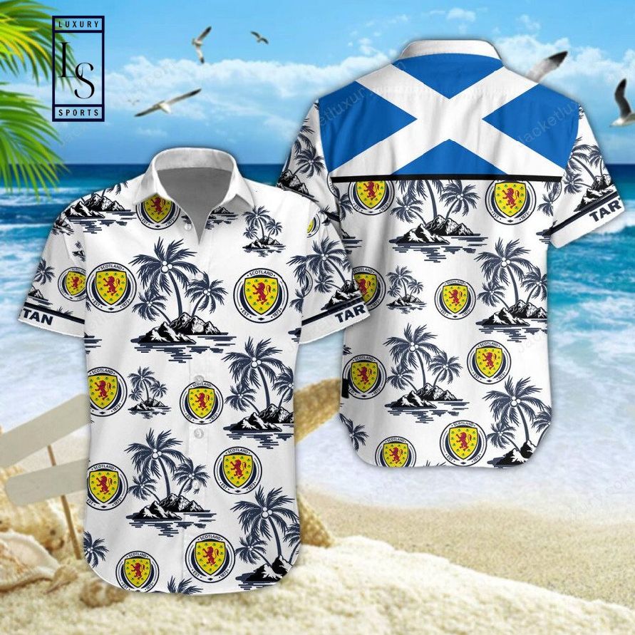 Scotland National Football Team Hawaiian Shirt